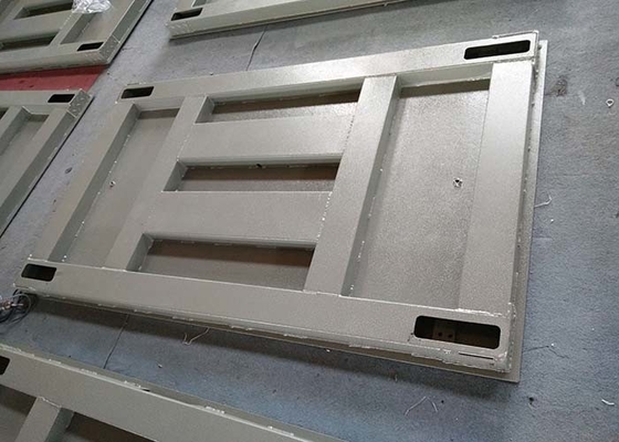 0.8×1.5m 3t Industrial Floor Weighing Scales With Printer