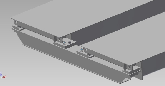 3×16m 100 Ton Q235B Steel Heavy Duty Truck Scales