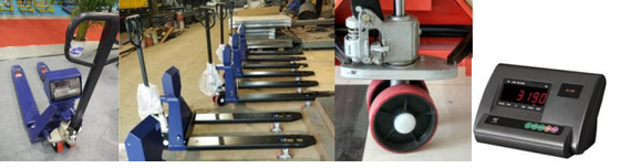 U Type 1.5 Ton Hand Pallet Truck Weighing Scales